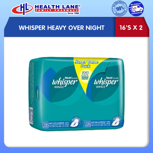 WHISPER HEAVY OVER NIGHT (16'Sx2)